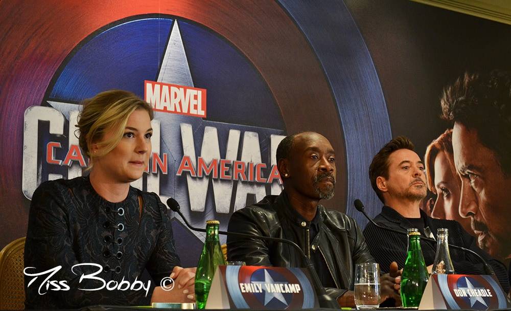 Captain America Civil War_conférence de presse
