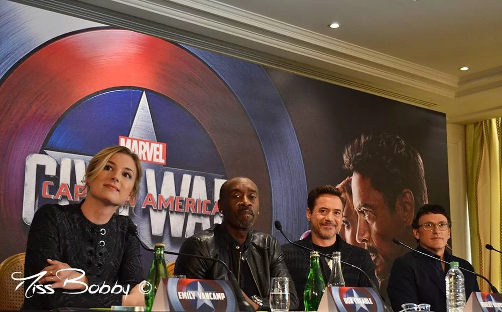 Captain America Civil War_conférence de presse