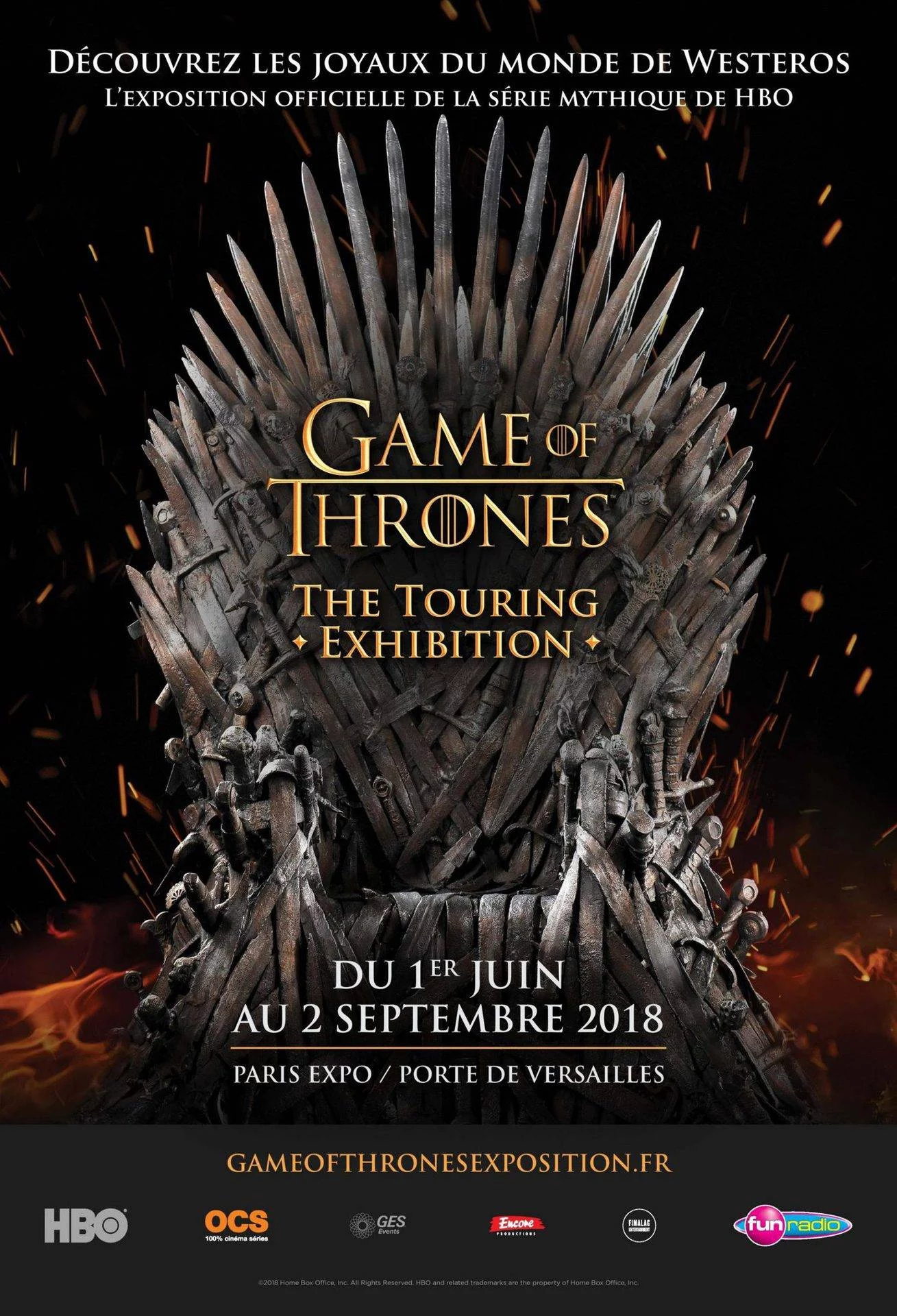 Game Of Thrones - The Touring Exhibition