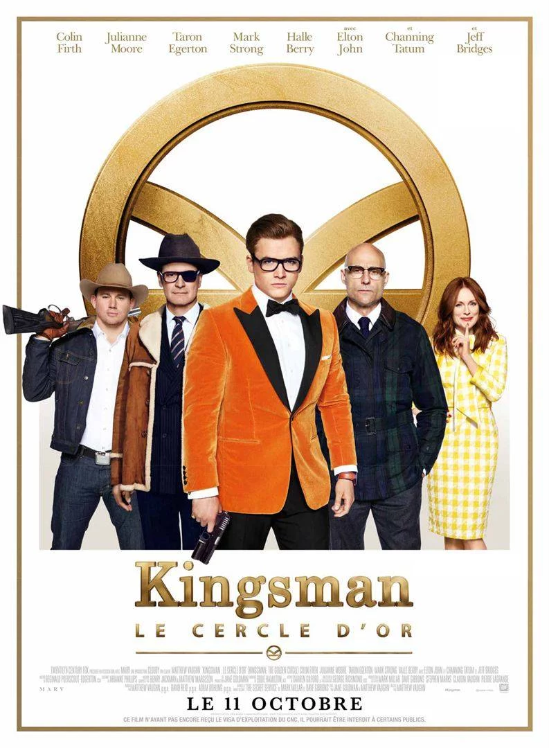 Kingsman cercle d'or